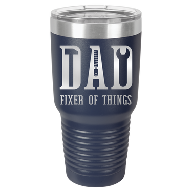 Dad Fixer of Things 30oz Ringneck Tumbler